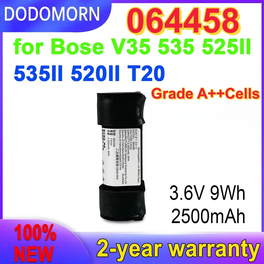 New 064458 Battery For BOSE V35 535 525II 535II 520II T20 Home Theater Battery Replace 064455 064541 064454 Sound System
New 064458 Battery For BOSE V35 535 525II 535II 520II T20 Home Theater Battery Replace 064455 064541 064454 Sound System