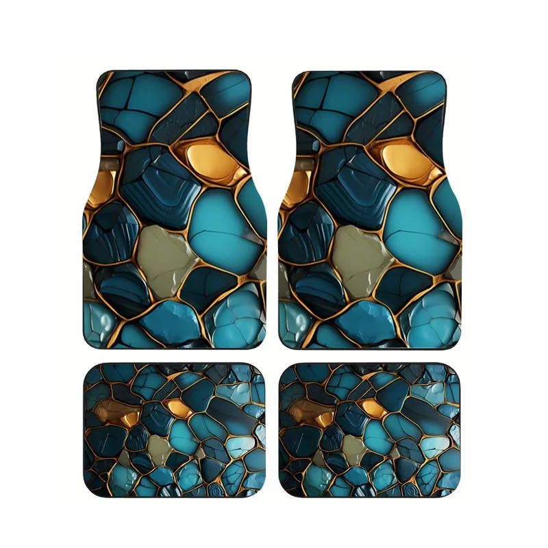 Premium Marble Textured Car Floor Mats 4pcs Waterproof Washable Carpets
Premium Marble Textured Car Floor Mats 4pcs Waterproof Washable Carpets
