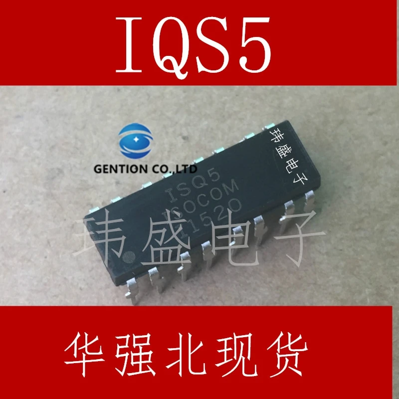 ISQ5 в световой изолятор, фотоэлектрическая муфта DIP-16, световая муфта, в наличии, 100% новый и оригинальный
ISQ5 в световой изолятор, фотоэлектрическая муфта DIP-16, световая муфта, в наличии, 100% новый и оригинальный