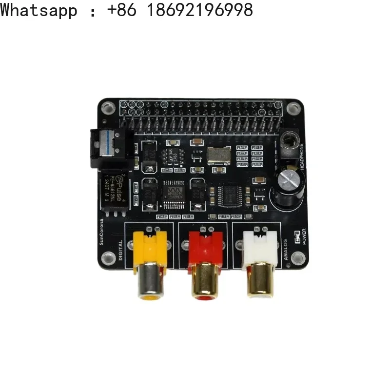 WM8804 Sound Card SPDIF Coaxial Optical Fiber Audio Output PCM5102 Decoding Board for Raspberry Pi Player
WM8804 Sound Card SPDIF Coaxial Optical Fiber Audio Output PCM5102 Decoding Board for Raspberry Pi Player