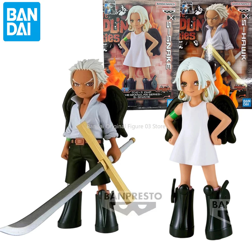 Original Bandai One Piece DXF The Grandline Lady S-Hawk S-Snake Anime Figure Collection Ornaments Figure Toys Gift 12cm
Original Bandai One Piece DXF The Grandline Lady S-Hawk S-Snake Anime Figure Collection Ornaments Figure Toys Gift 12cm