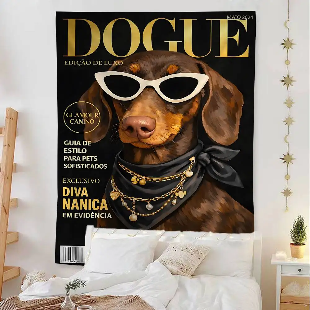 Dachshund Magazine Colorful Tapestry Wall Hanging Cheap Hippie Bohemian Wall Tapestries Mandala Wall Hanging Sheets
Dachshund Magazine Colorful Tapestry Wall Hanging Cheap Hippie Bohemian Wall Tapestries Mandala Wall Hanging Sheets