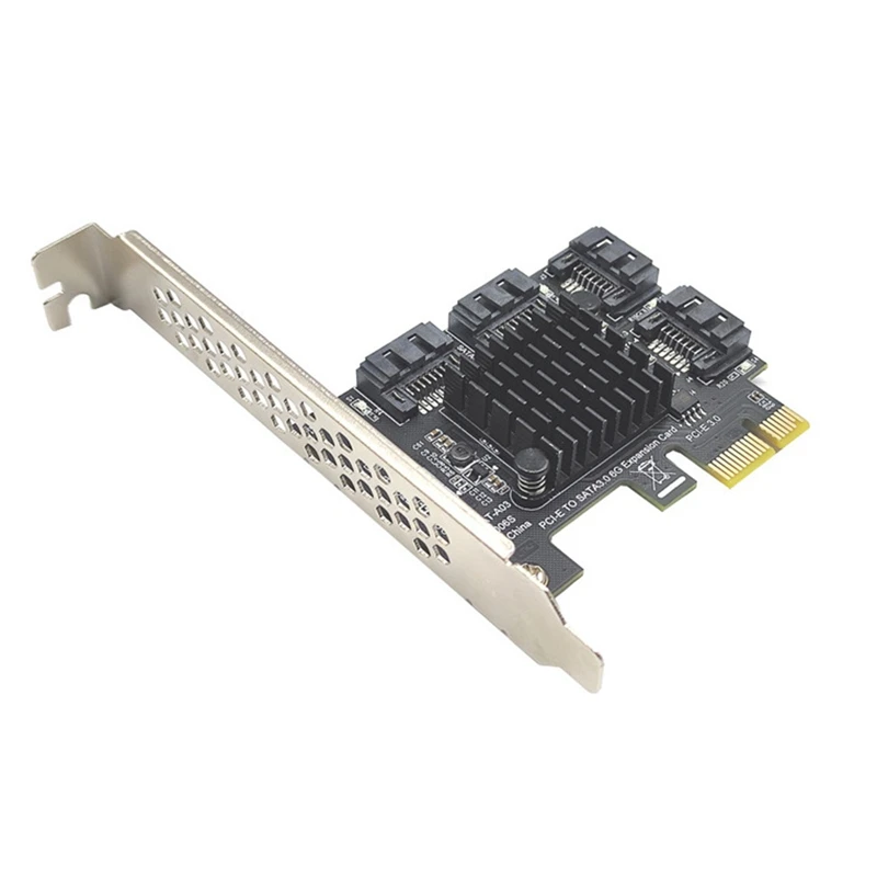 Pcie SATA Card 4 Port Expansion Card,SATA III 6 Gbps Controller Expansion Card, PCIE 1X To 4 Port SATA3.0 Expansion Card
Pcie SATA Card 4 Port Expansion Card,SATA III 6 Gbps Controller Expansion Card, PCIE 1X To 4 Port SATA3.0 Expansion Card