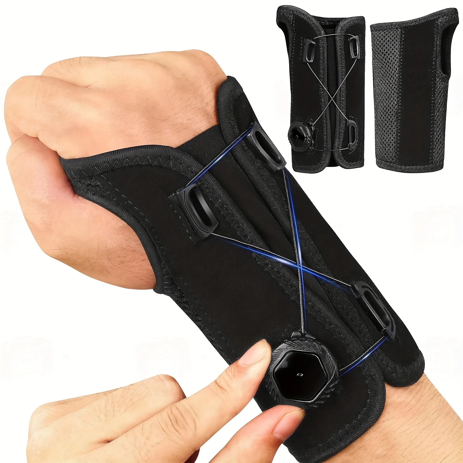 Adjustable Wrist Brace-Precision BOA Closure System Night Sleep Support Brace, for Carpal Tunnel, Sprains, Tendonitis, Arthritis
Adjustable Wrist Brace-Precision BOA Closure System Night Sleep Support Brace, for Carpal Tunnel, Sprains, Tendonitis, Arthritis