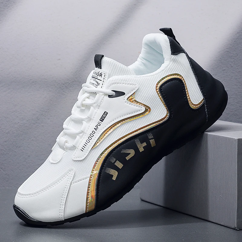 Men's casual sneakers four seasons soft sole non-slip breathable light outdoor running shoes fashion students speed sports shoes
Men's casual sneakers four seasons soft sole non-slip breathable light outdoor running shoes fashion students speed sports shoes