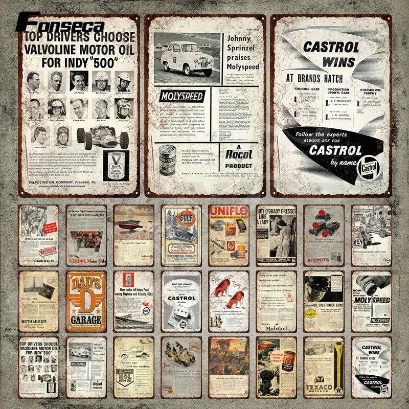 Motor Oil Metal Plate Shabby Quote Metal Poster Tin Sign Vintage Plaque Wall Art Stickers for Gas Station Garage Wall Decoration
Motor Oil Metal Plate Shabby Quote Metal Poster Tin Sign Vintage Plaque Wall Art Stickers for Gas Station Garage Wall Decoration