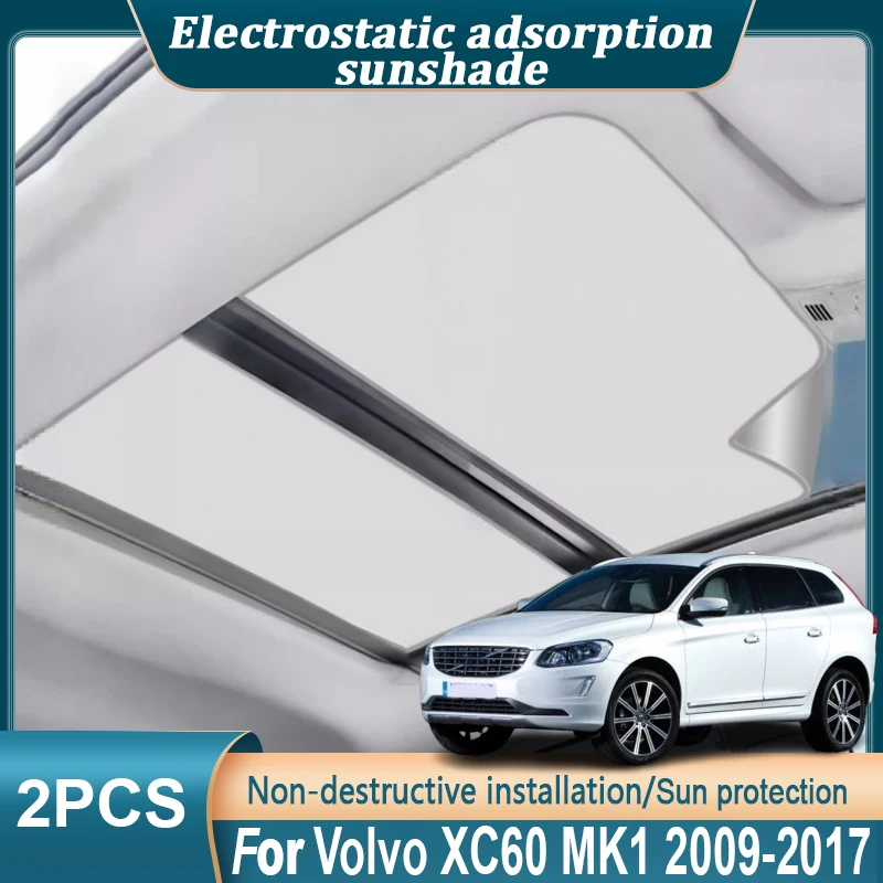 For Volvo XC60 2009-2017 2013 2014 2016 MK1 Electrostatic Adsorption Sunroof Car Window Sunshade Skylight Shading Sticker Covers
For Volvo XC60 2009-2017 2013 2014 2016 MK1 Electrostatic Adsorption Sunroof Car Window Sunshade Skylight Shading Sticker Covers