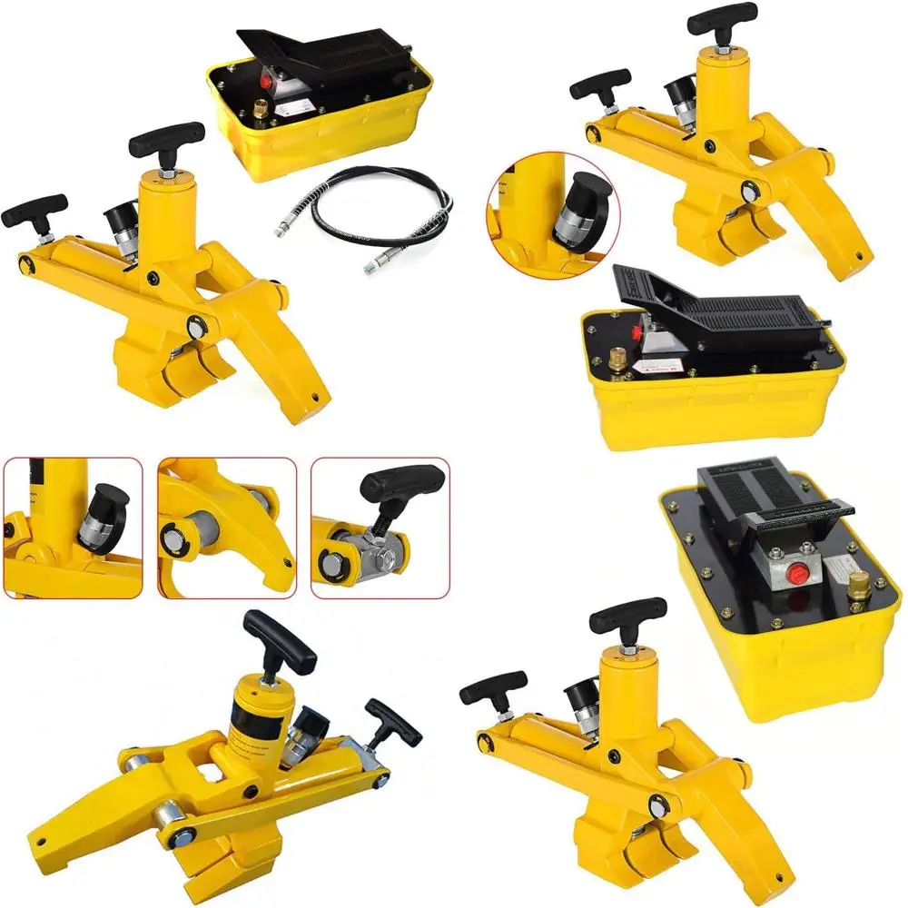 10000PSI Hydraulic Bead Breaker with Hydraulic Foot Pump and Air Hose, Heavy Duty Tire Bead Breaker Tire Changer Repair Tool Tru
10000PSI Hydraulic Bead Breaker with Hydraulic Foot Pump and Air Hose, Heavy Duty Tire Bead Breaker Tire Changer Repair Tool Tru