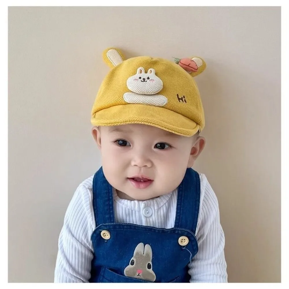 Cute Cartoon Rabbit Ears Cartoon Peaked Hat Cotton Solid Color Baby Baseball Cap Soft Brim Sunshade Visors Boys Girls Kids
Cute Cartoon Rabbit Ears Cartoon Peaked Hat Cotton Solid Color Baby Baseball Cap Soft Brim Sunshade Visors Boys Girls Kids