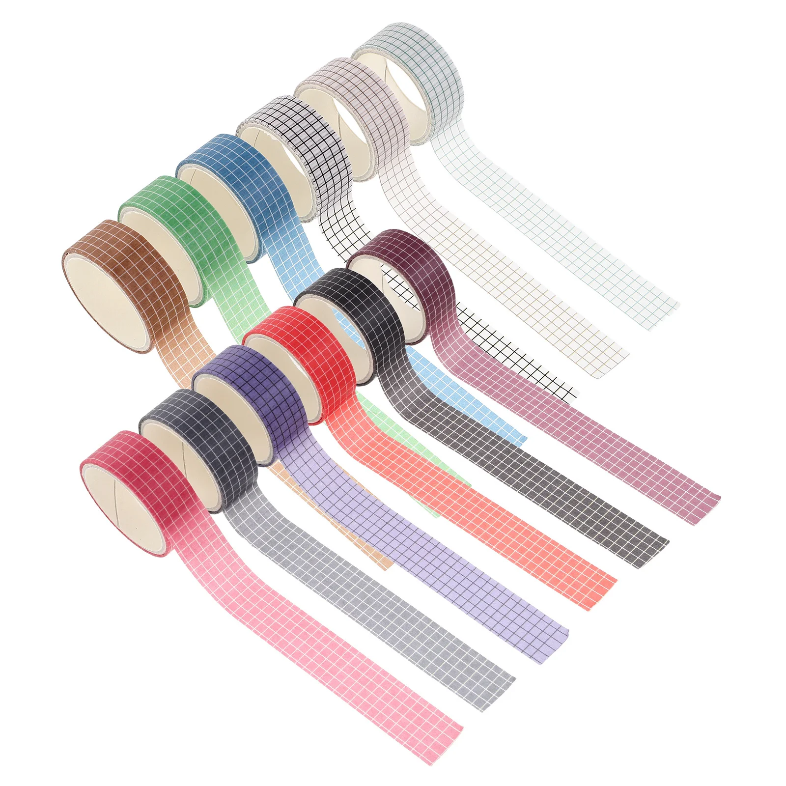 12pcs Washi Tape Set Grid Pattern Writable Adhesive Craft Tape For Journaling Scrapbooking Diy Projects Kids Crafts Decorative
12pcs Washi Tape Set Grid Pattern Writable Adhesive Craft Tape For Journaling Scrapbooking Diy Projects Kids Crafts Decorative