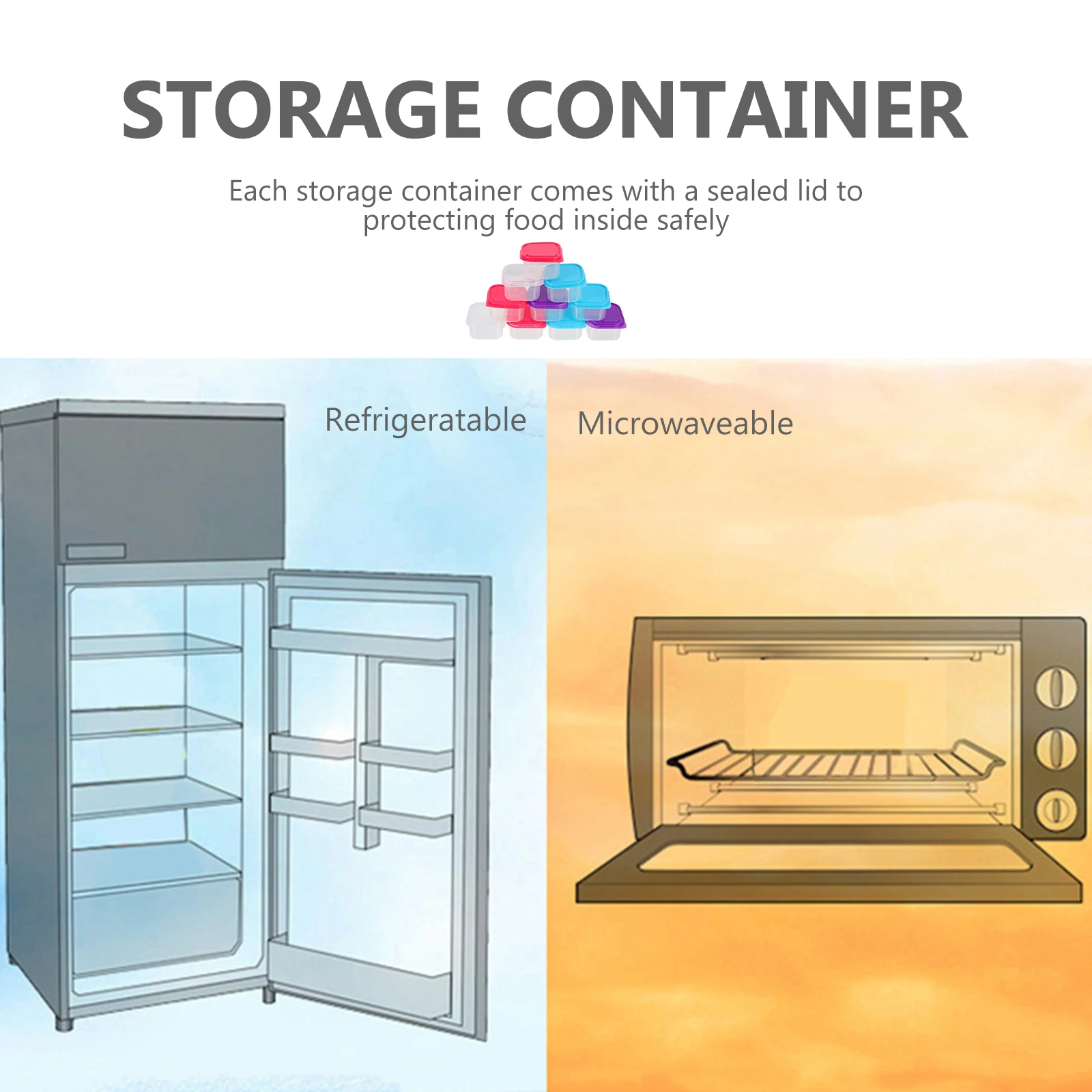 Crisper Containers Kitchen Storage Fridge ganizers Portable Refrigerator Boxes Baby Food Preservation Case Sealed Lid Plastic
Crisper Containers Kitchen Storage Fridge ganizers Portable Refrigerator Boxes Baby Food Preservation Case Sealed Lid Plastic