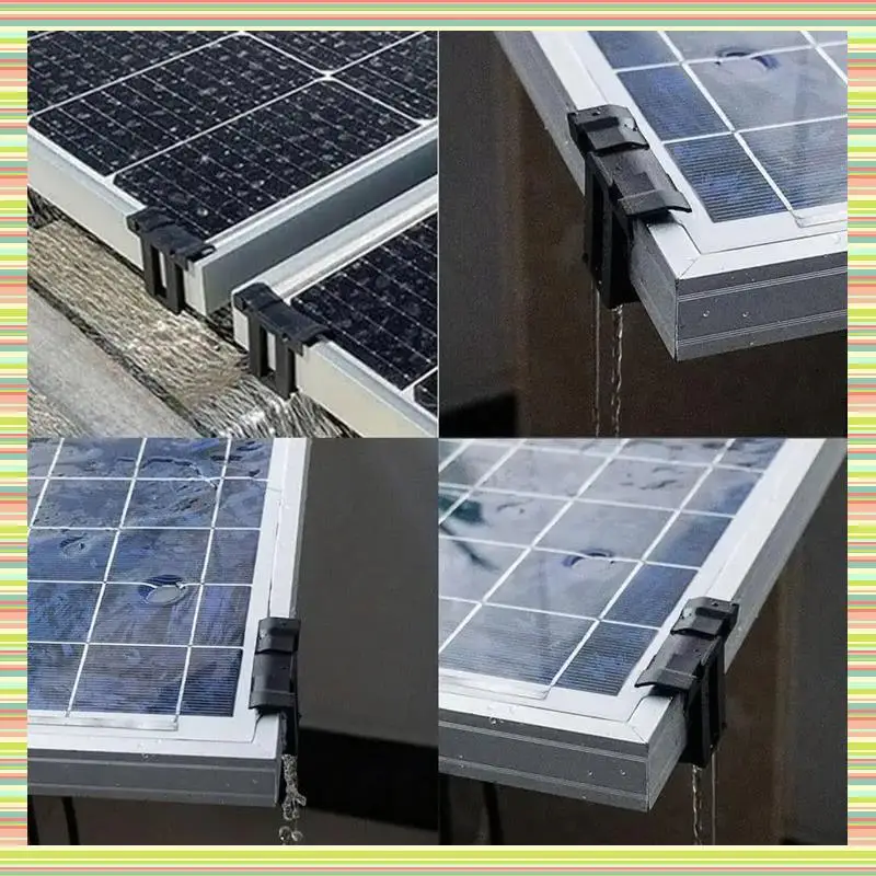 A97P 50PCS Solar Panel Water Drainage Clips Photovoltaic Panel Water Drained Clip Auto Remove Stagnant Water Dust
A97P 50PCS Solar Panel Water Drainage Clips Photovoltaic Panel Water Drained Clip Auto Remove Stagnant Water Dust