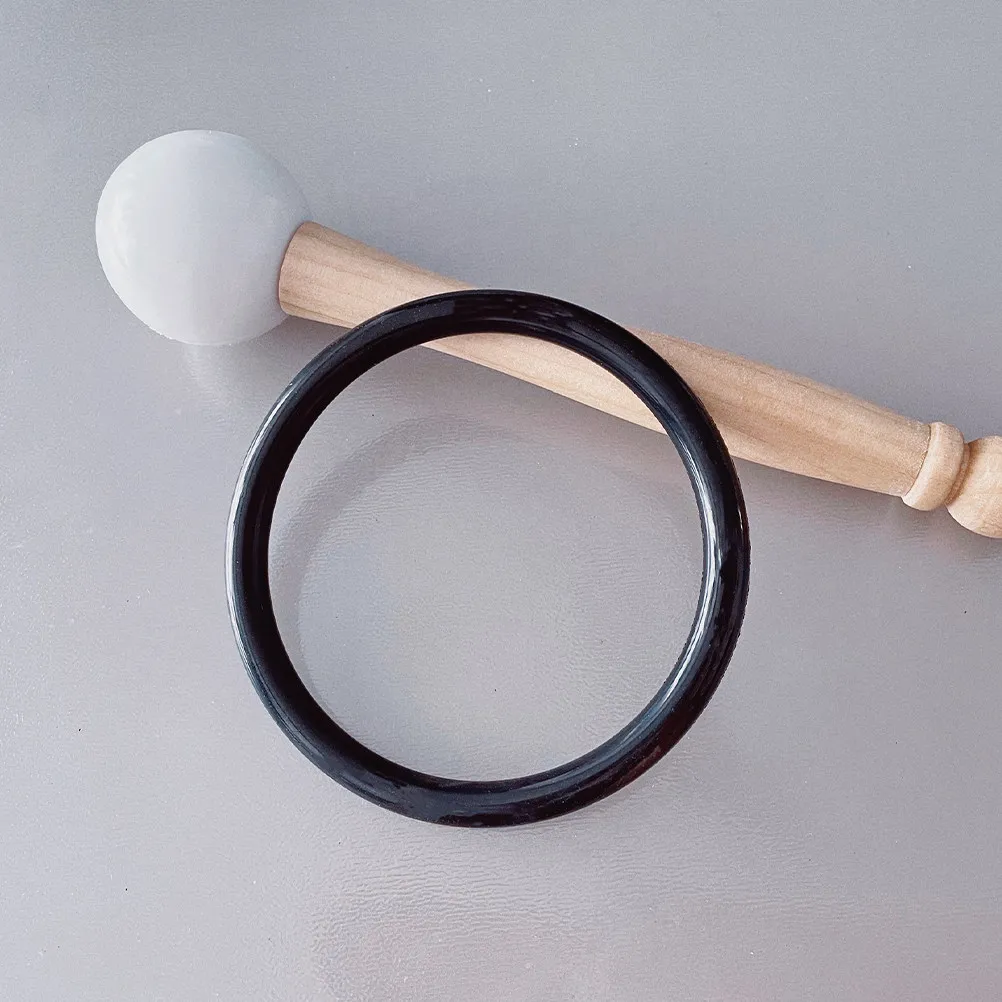 5Pcs Singing Bowl Rubber Ring Exquisite Crafted Compact Lightweight Cushion for Buddhist Ritual Instruments Sound Bowl Pad