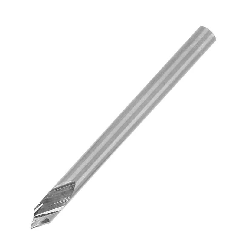 Drill Point Cutter 3.175mm Engraving Milling Cutter Woodworking Tool Hardware 3.175x60°X0.2x40L
Drill Point Cutter 3.175mm Engraving Milling Cutter Woodworking Tool Hardware 3.175x60°X0.2x40L