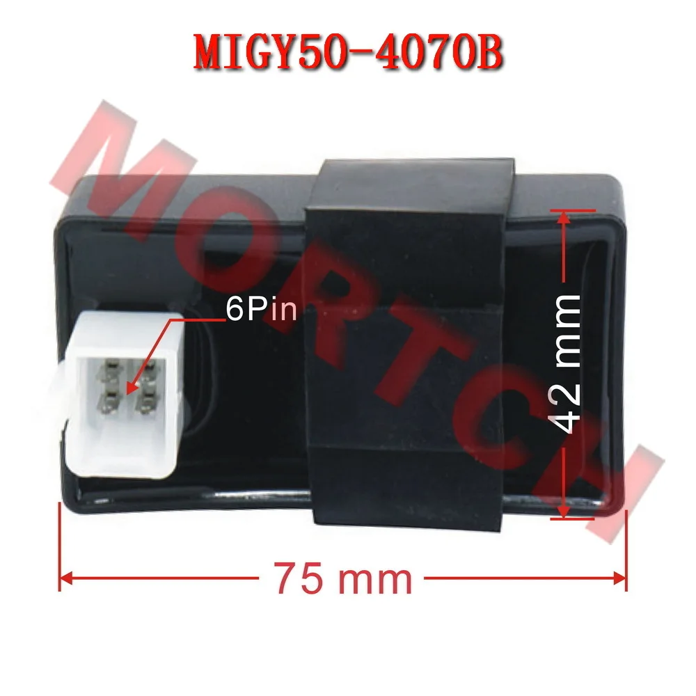 GY50-4070B GY6 Unlimited 6Pin CDI For GY6 50cc 4 Stroke Chinese Scooter Moped 1P39QMB Engine
GY50-4070B GY6 Unlimited 6Pin CDI For GY6 50cc 4 Stroke Chinese Scooter Moped 1P39QMB Engine
