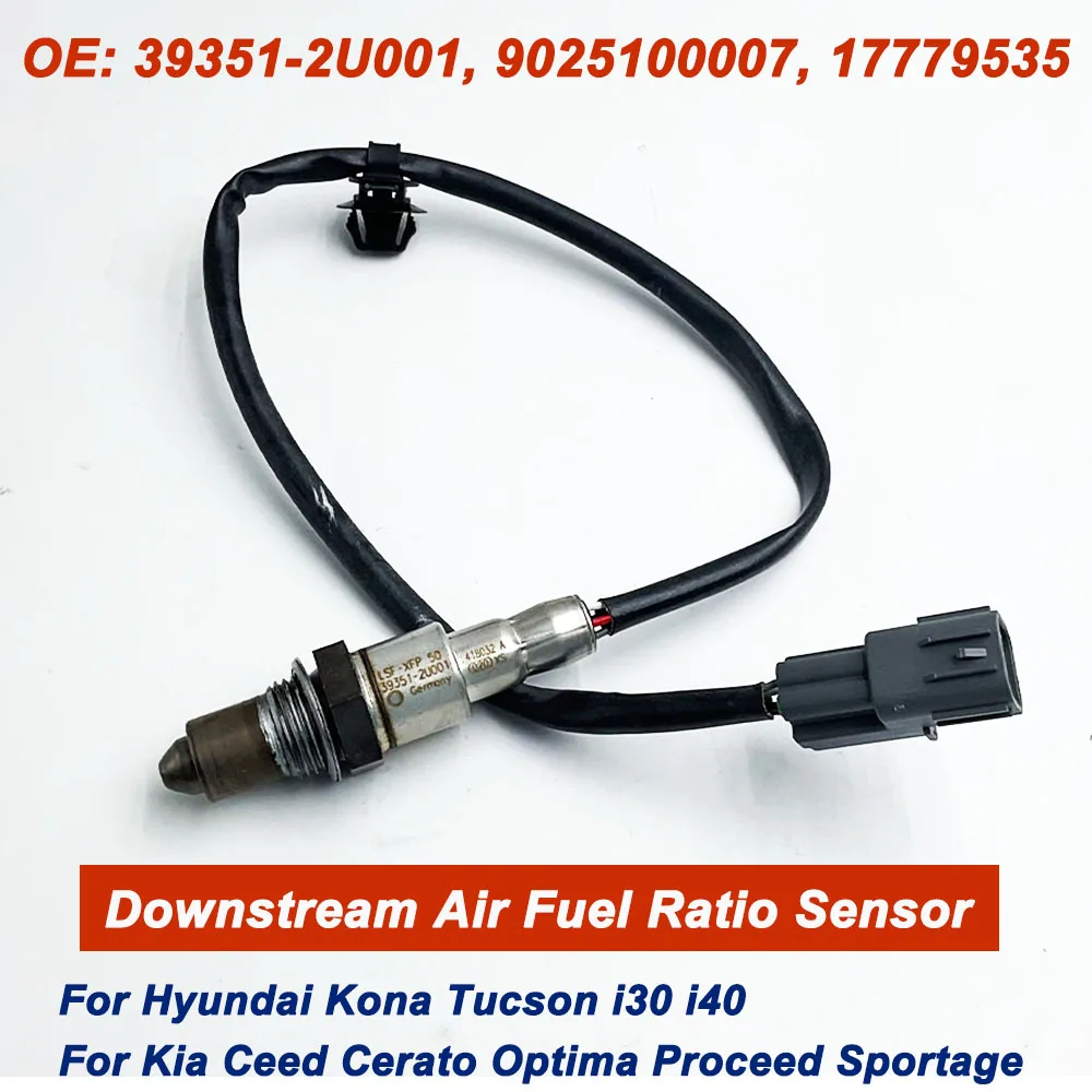 Downstream Air Fuel Ratio Oxygen Lambda Sensor 39351-2U001 For Kia Ceed Sportage Optima Hyundai Tucson i30 393512U001 9025100007
Downstream Air Fuel Ratio Oxygen Lambda Sensor 39351-2U001 For Kia Ceed Sportage Optima Hyundai Tucson i30 393512U001 9025100007