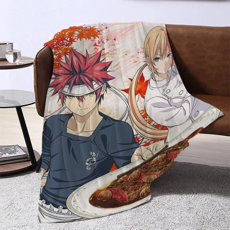 Food Wars!: Shokugeki no Soma Thick Blanket Microfiber Bedding Sofa Blankets for Winter Knee Warm Fleece Fluffy Soft Decorative
Food Wars!: Shokugeki no Soma Thick Blanket Microfiber Bedding Sofa Blankets for Winter Knee Warm Fleece Fluffy Soft Decorative