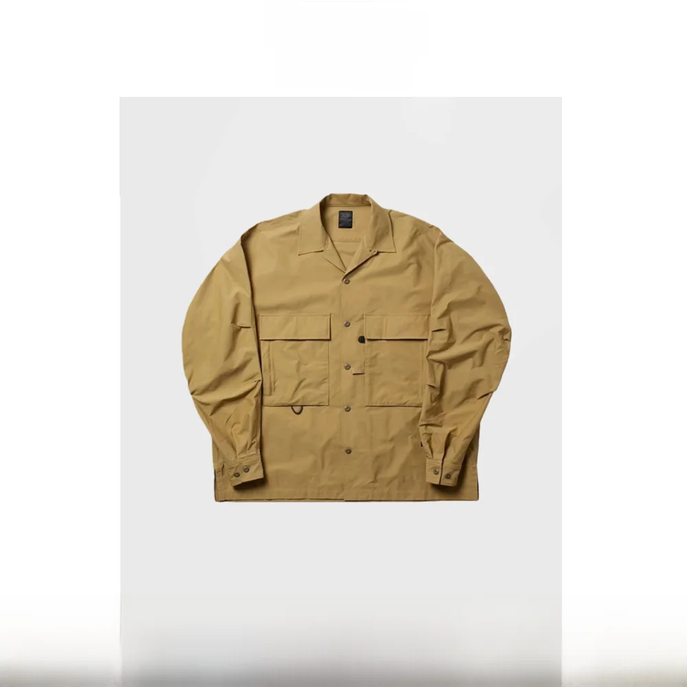 Outdoor Fiing irt DW39 TECH MIL OPEN LS Two kets Loose Fit Long Sve Printed Pure Color Versatile Four Seasons
Outdoor Fiing irt DW39 TECH MIL OPEN LS Two kets Loose Fit Long Sve Printed Pure Color Versatile Four Seasons