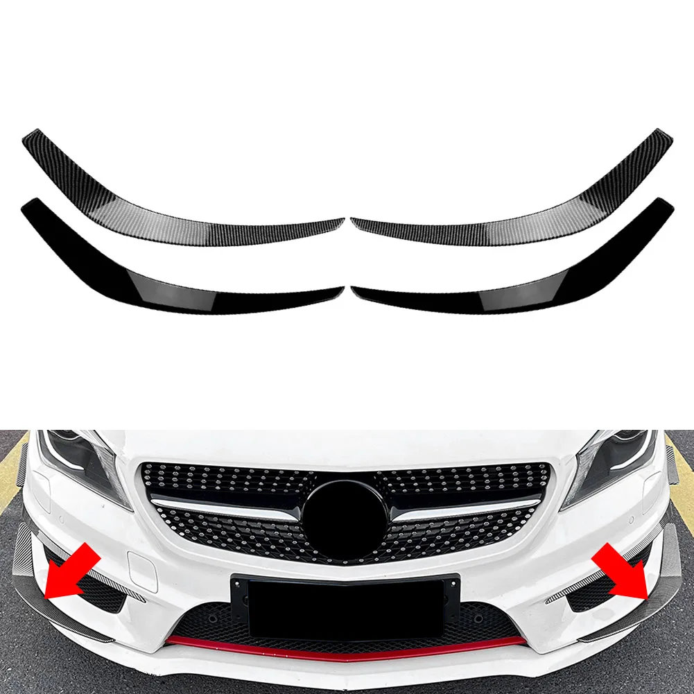 2Pcs Car Front Bumper Lower Air Vent Spoiler Side Trim For Mercedes Benz CLA Class C117 Prefacelift 2013-2016 ABS Plastic
2Pcs Car Front Bumper Lower Air Vent Spoiler Side Trim For Mercedes Benz CLA Class C117 Prefacelift 2013-2016 ABS Plastic