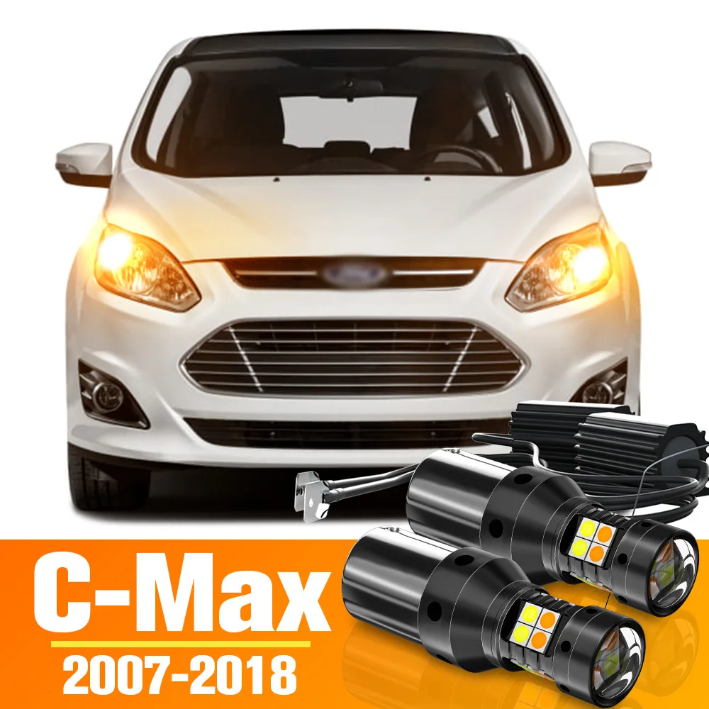 2x LED Dual Mode Turn Signal+Daytime Running Light DRL For Ford C-Max CMax C Max Accessories Bulb 2007-2018 2010 2011 2012 2013
2x LED Dual Mode Turn Signal+Daytime Running Light DRL For Ford C-Max CMax C Max Accessories Bulb 2007-2018 2010 2011 2012 2013