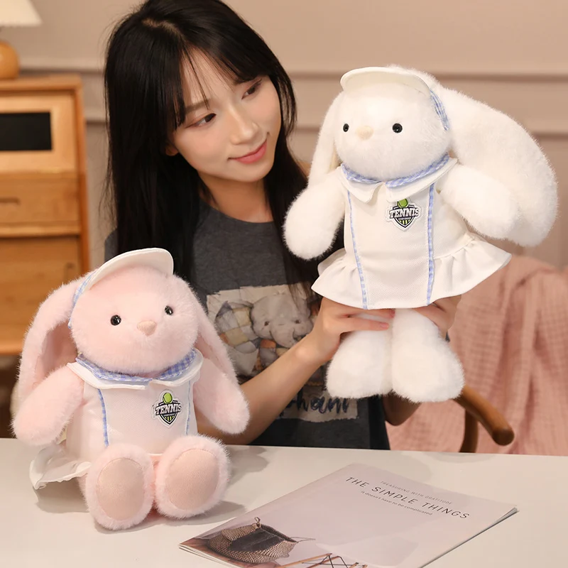 53cm Creative Baseball Uniform Rabbit Doll Plush Toy Soft Stuffed Animal Bunny Baby Accompany Doll for Girls Gift Kawaii Decor
53cm Creative Baseball Uniform Rabbit Doll Plush Toy Soft Stuffed Animal Bunny Baby Accompany Doll for Girls Gift Kawaii Decor