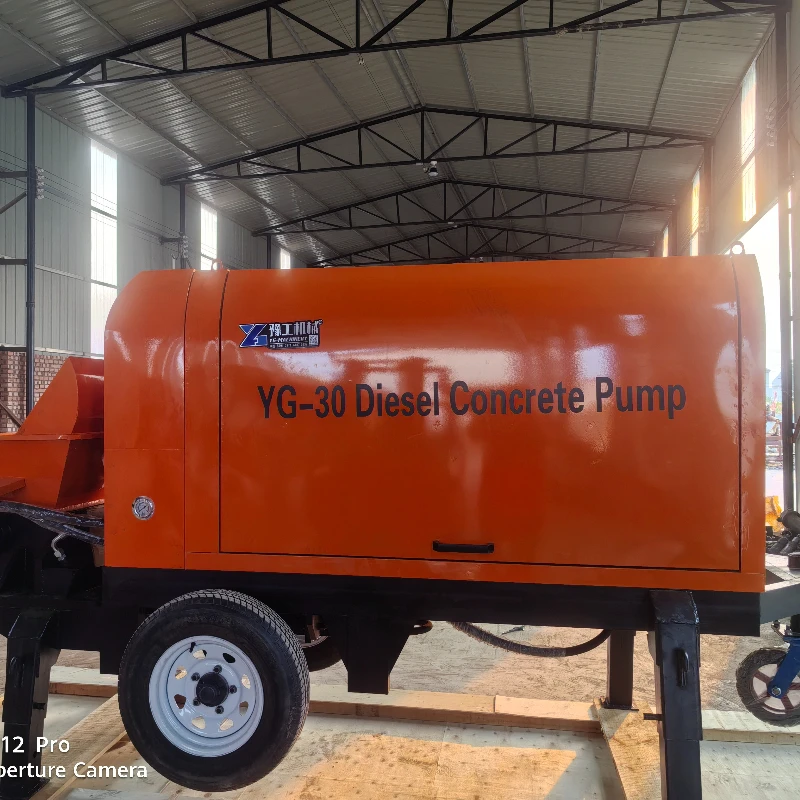 Trailer Concrete Pump Portable Concrete Pouring Hydraulic Mixer Cement Pump Small Construction Column Mini Concrete Pump Mixer
Trailer Concrete Pump Portable Concrete Pouring Hydraulic Mixer Cement Pump Small Construction Column Mini Concrete Pump Mixer