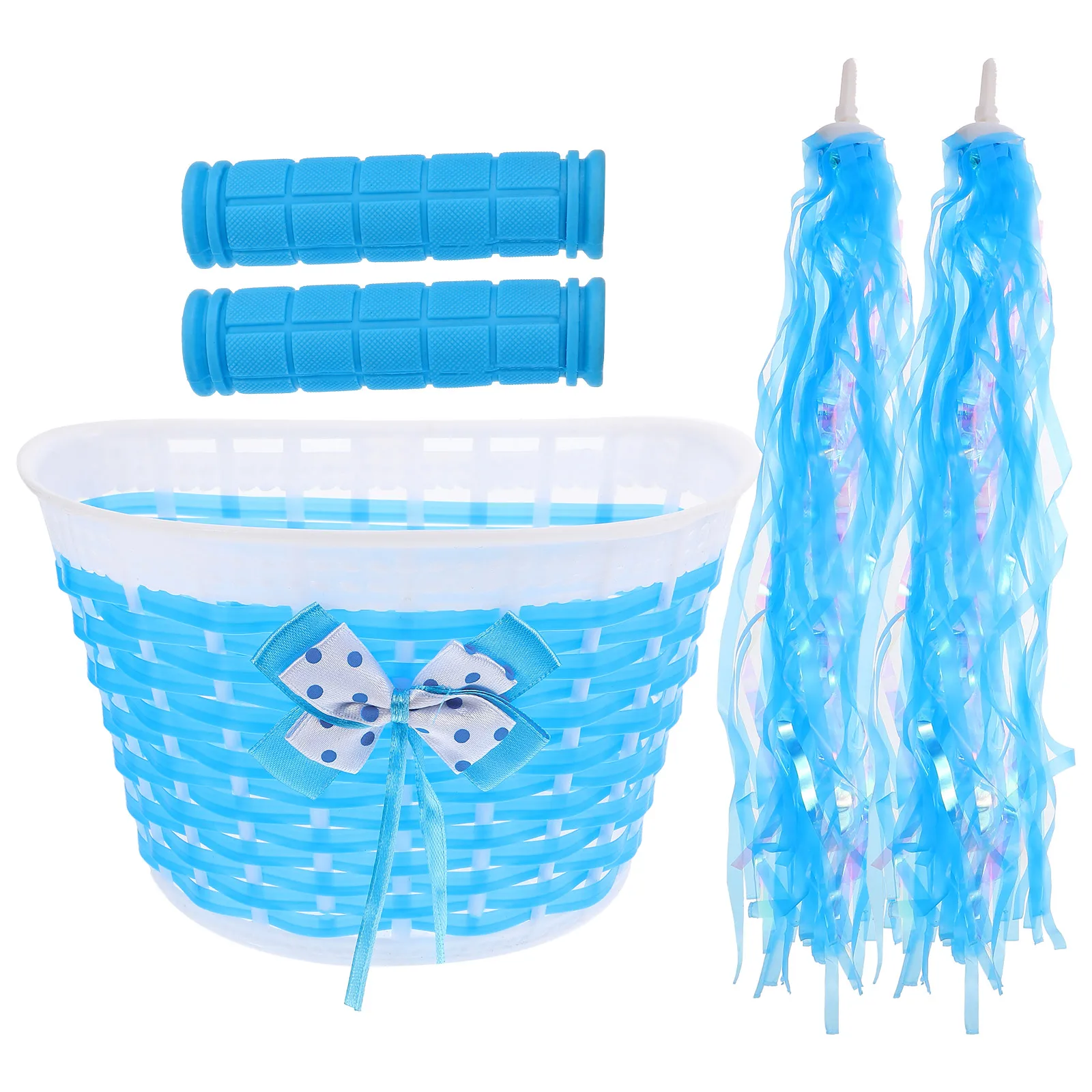 Kids Bikes Car Basket Set Streamers Stroller Accessories Handlebar Blue for Toddler
Kids Bikes Car Basket Set Streamers Stroller Accessories Handlebar Blue for Toddler