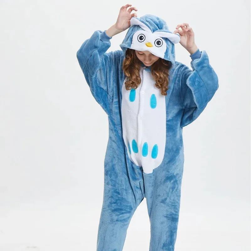 CyThe Owl One-piece Jumpsuit Long-sleeve Animal Hooded Pajamas Casual Loungewear Autumn Winter Blue Homewear for Kids
CyThe Owl One-piece Jumpsuit Long-sleeve Animal Hooded Pajamas Casual Loungewear Autumn Winter Blue Homewear for Kids