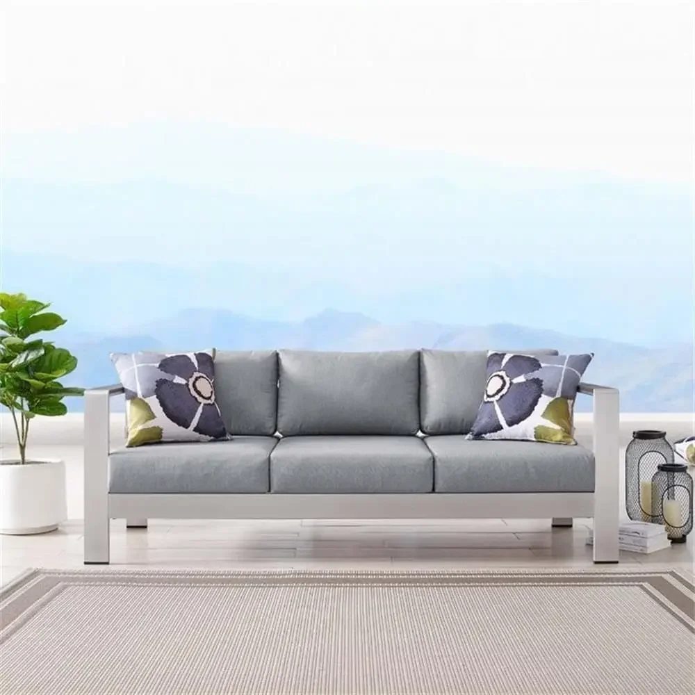Special OfferOutdoor Patio Sofa In Silver/Gray
Special OfferOutdoor Patio Sofa In Silver/Gray
