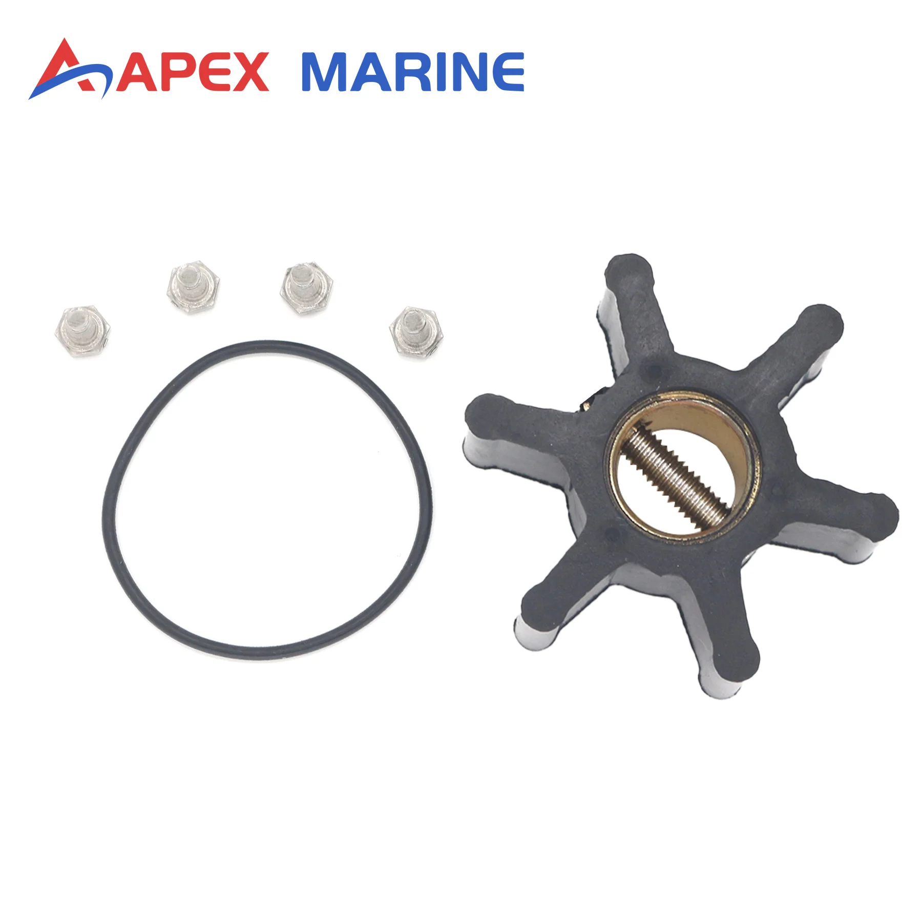 Flexible Impeller Repair Kit Compatible with Westerbeke 3.0 BPMG 3.5 SBCG Marine Engine Cooling Water Pump 048065 48065
Flexible Impeller Repair Kit Compatible with Westerbeke 3.0 BPMG 3.5 SBCG Marine Engine Cooling Water Pump 048065 48065