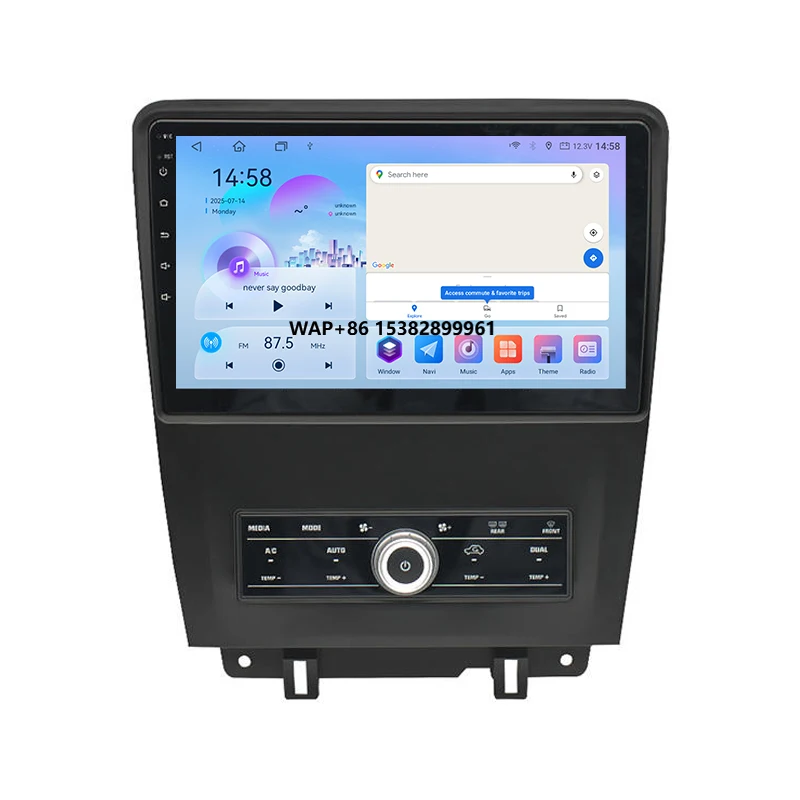 8-ядерный встроенный GPS-авторадио 7851 усилитель с CarPlay и стереоэкраном навигации Android для Ford Mustang 2010–2014 гг.
8-ядерный встроенный GPS-авторадио 7851 усилитель с CarPlay и стереоэкраном навигации Android для Ford Mustang 2010–2014 гг.