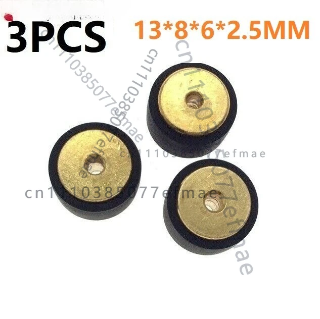 3PC Radio Roller Bronze Hub Pinch Roller Belt Pulley 13*8*6*2.5mm for Akai for Sony
3PC Radio Roller Bronze Hub Pinch Roller Belt Pulley 13*8*6*2.5mm for Akai for Sony