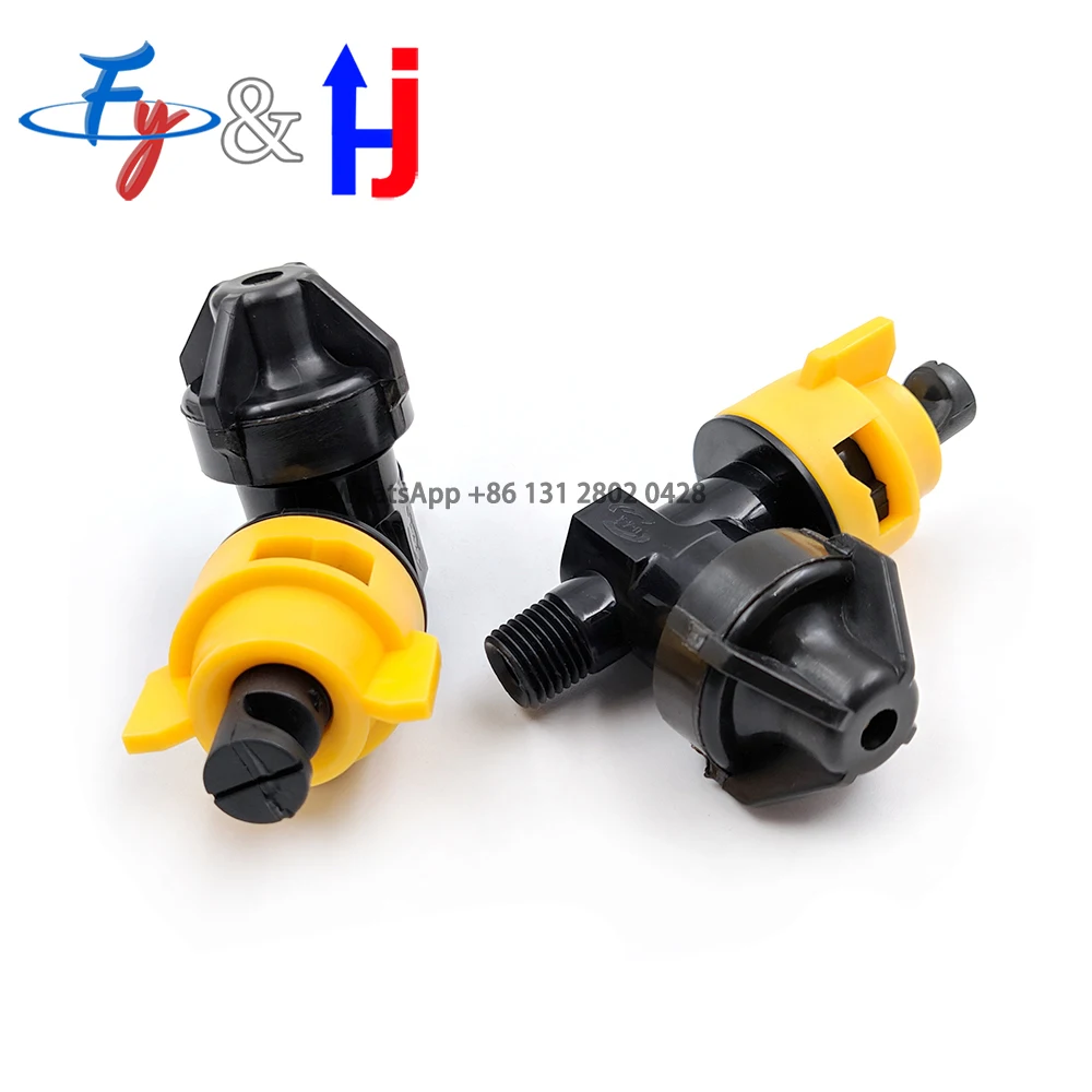 1/4" PP Drip-proof Quick-connect Livestock Farm Spray 360 Degree Water Spray Nozzle for Cow Dairy Farm Spray Cooling System
1/4" PP Drip-proof Quick-connect Livestock Farm Spray 360 Degree Water Spray Nozzle for Cow Dairy Farm Spray Cooling System