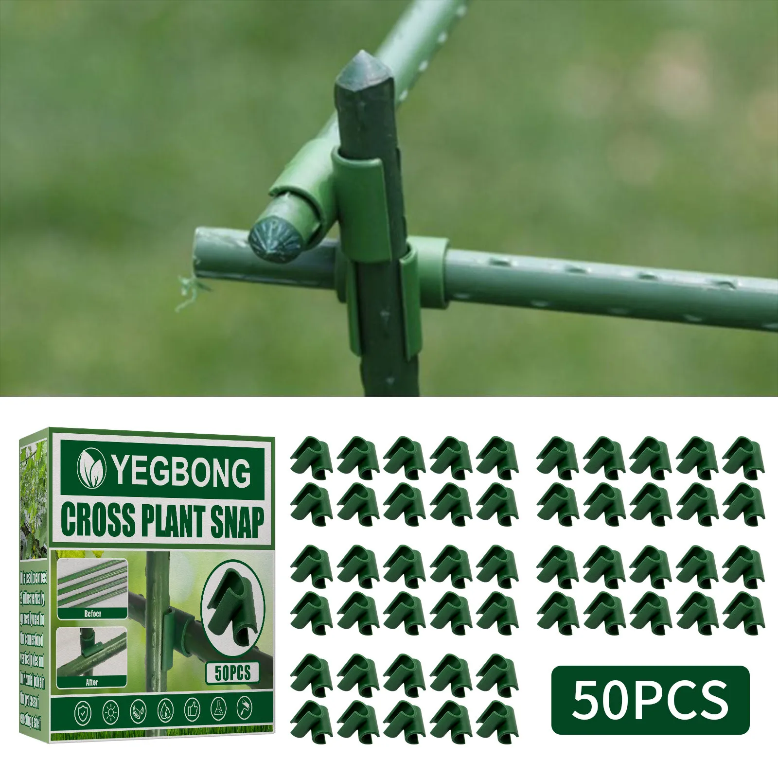 Garden Orchard Plant Green Plastic Connector Flower Rattan Plastic Buckle, Plastic Cross Buckle 50pcs Tools Home Garden Supplies
Garden Orchard Plant Green Plastic Connector Flower Rattan Plastic Buckle, Plastic Cross Buckle 50pcs Tools Home Garden Supplies