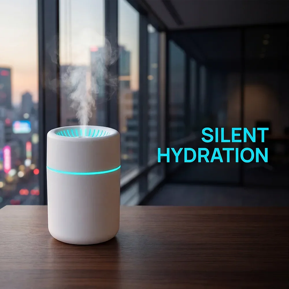 Mist Humidifier, 2 Spray Modes (3H/6H), 7-Color LED Light, Quiet Operation ≤30dB, USB Powered for Bedroom, Car & Office
Mist Humidifier, 2 Spray Modes (3H/6H), 7-Color LED Light, Quiet Operation ≤30dB, USB Powered for Bedroom, Car & Office