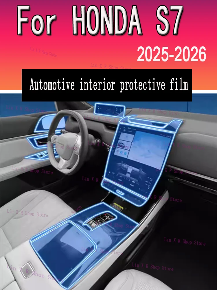 For HONDA S7 (2025-2026) Car Interior Center Console Transparent TPU Protective Film Anti-scratch Repair Film
For HONDA S7 (2025-2026) Car Interior Center Console Transparent TPU Protective Film Anti-scratch Repair Film