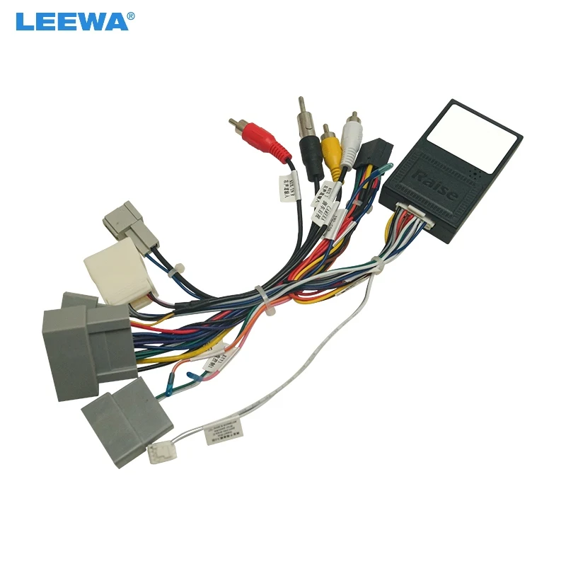 Автомобильная 16-контактная аудиопроводка LEEWA с жгутом проводов 360 для Honda CRV 12-13, адаптер для стереоустановки
Автомобильная 16-контактная аудиопроводка LEEWA с жгутом проводов 360 для Honda CRV 12-13, адаптер для стереоустановки