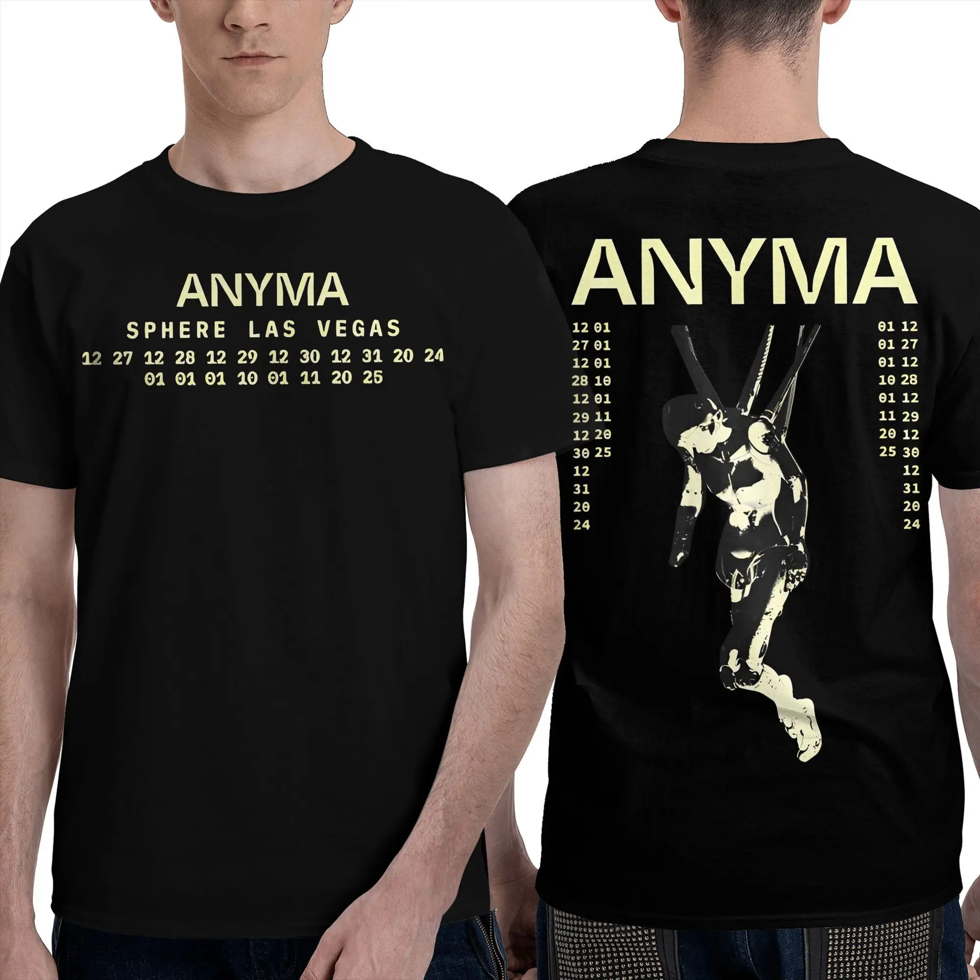 2025 dj Anyma Top 100 T Shirt Men's Vintage 100% Cotton T-Shirts Beach Crewneck Hip Hop Tee Shirt Print Plus Size Tops
2025 dj Anyma Top 100 T Shirt Men's Vintage 100% Cotton T-Shirts Beach Crewneck Hip Hop Tee Shirt Print Plus Size Tops