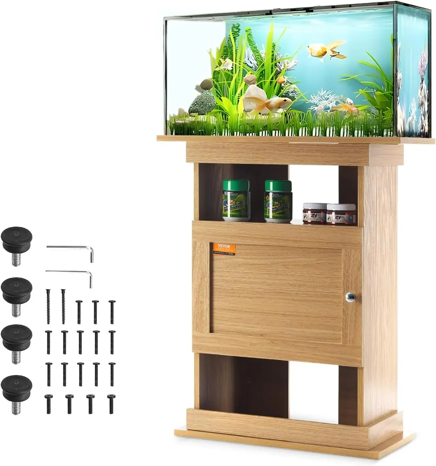 Aquarium Stand, 20 Gallon Fish Tank Stand, 25.2 x 15.7 x 28.3 in MDF Turtle Tank Stand, 167.6 lbs Load Capacity
Aquarium Stand, 20 Gallon Fish Tank Stand, 25.2 x 15.7 x 28.3 in MDF Turtle Tank Stand, 167.6 lbs Load Capacity