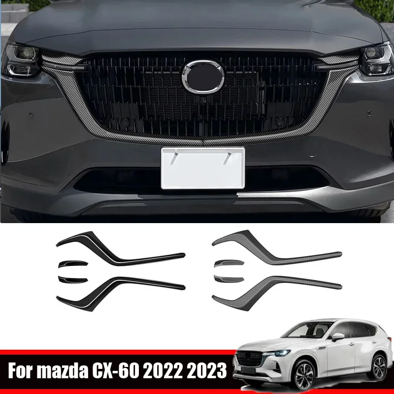 Для Mazda CX-60 CX60 2022 2023 2024 ABS черный передние противотуманные фары, крышка фары, декоративные наклейки для ламп, автомобильные аксессуары
Для Mazda CX-60 CX60 2022 2023 2024 ABS черный передние противотуманные фары, крышка фары, декоративные наклейки для ламп, автомобильные аксессуары