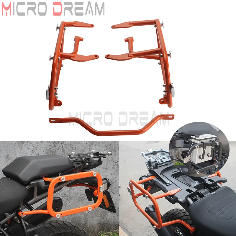 Motorcycle Luggage Frame Rail Saddlebag Supports Side Box Case Mount Orange For Harley Pan America 1250 S RA 1250S 2020-2024
Motorcycle Luggage Frame Rail Saddlebag Supports Side Box Case Mount Orange For Harley Pan America 1250 S RA 1250S 2020-2024