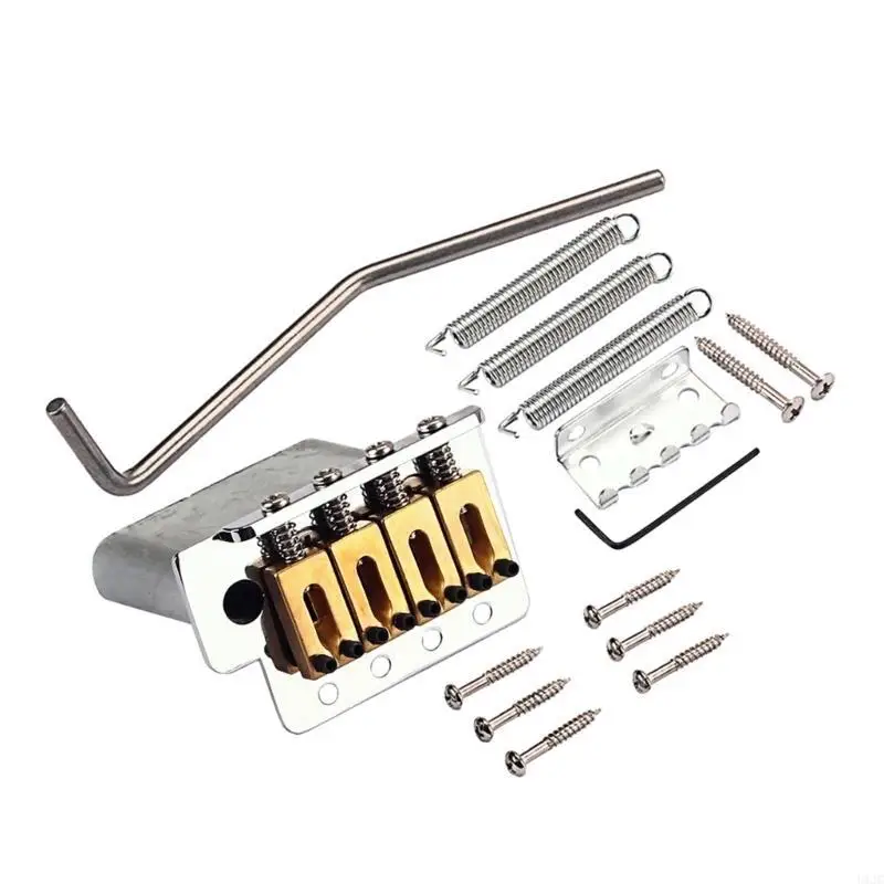 U1JC 4 Strings Cigar Box Guitar Tremolo Bridge Set Electric Guitar Tremolo Bridge with Mounting Screws Guitar Parts
U1JC 4 Strings Cigar Box Guitar Tremolo Bridge Set Electric Guitar Tremolo Bridge with Mounting Screws Guitar Parts