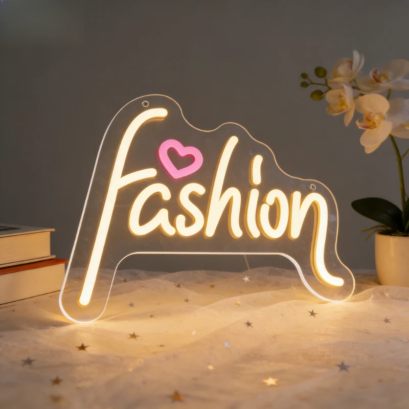 Fashion Heart LED Neon Sign for Bedroom Living Room Wedding Decor Romantic Pink Glow Wall Art Home Party Lighting Neon Light
Fashion Heart LED Neon Sign for Bedroom Living Room Wedding Decor Romantic Pink Glow Wall Art Home Party Lighting Neon Light
