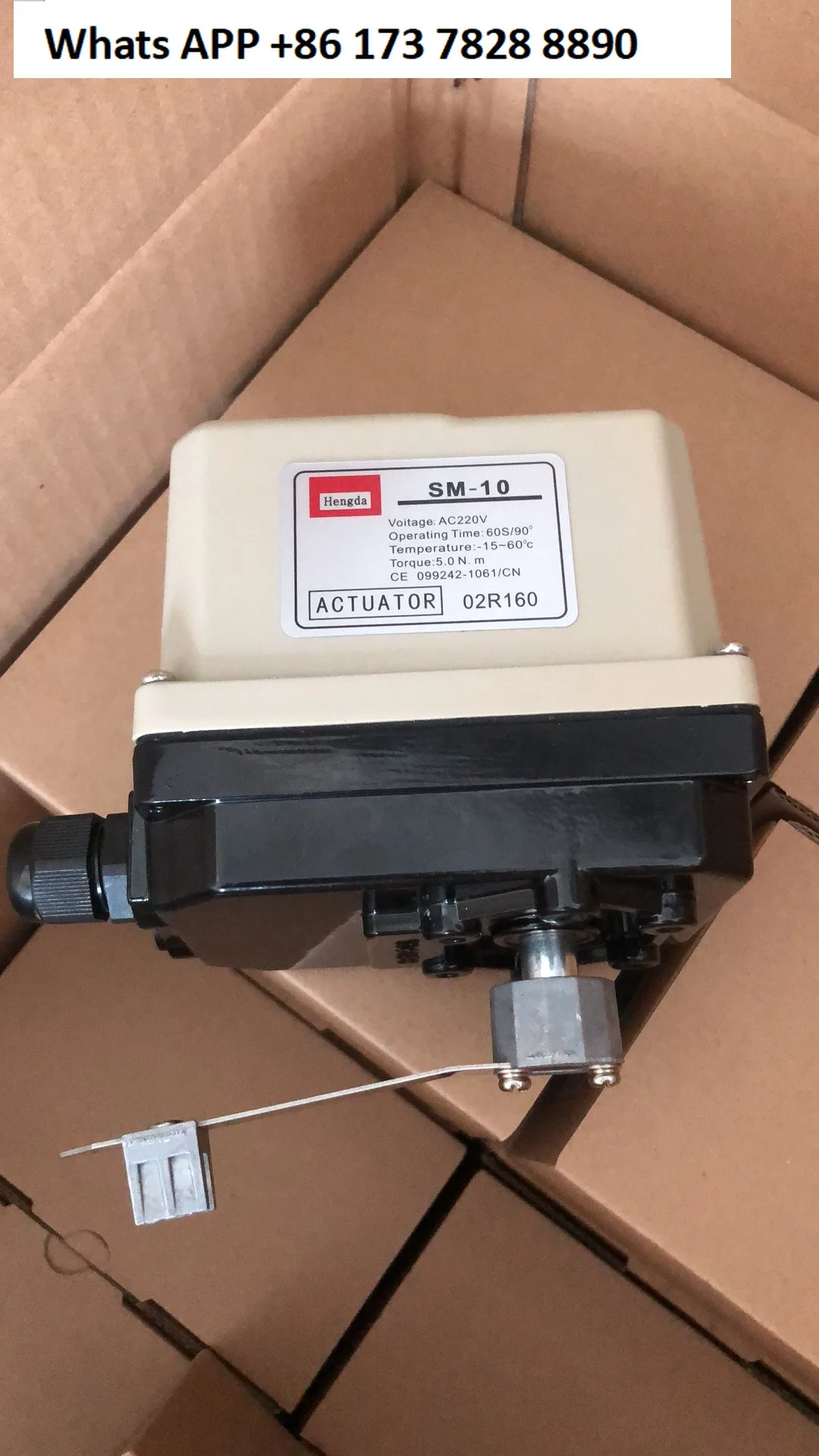 SM-10 Electric Actuator SM-10R Electric Valve
SM-10 Electric Actuator SM-10R Electric Valve