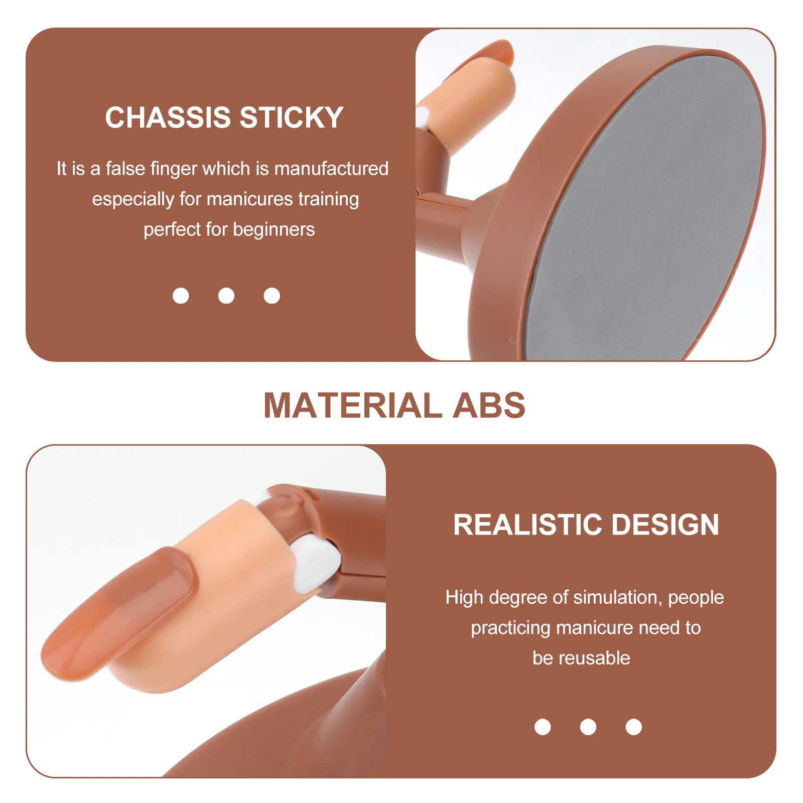 Manicure Practice Prosthetic Hand Movable Nail Fake False Fingers Nails Cute
Manicure Practice Prosthetic Hand Movable Nail Fake False Fingers Nails Cute