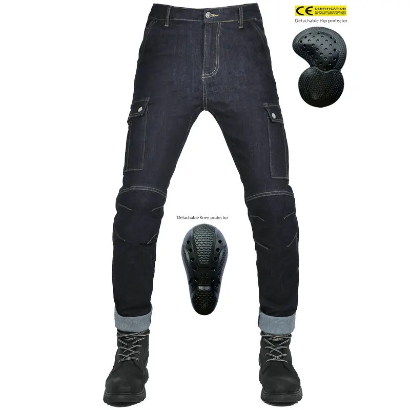 New Arrival Motorcycle Jeans Men Women Retro Slim Fit Motorbike Riding Pants Anti-fall Wear Resistant Off-road Biker Trousers
New Arrival Motorcycle Jeans Men Women Retro Slim Fit Motorbike Riding Pants Anti-fall Wear Resistant Off-road Biker Trousers