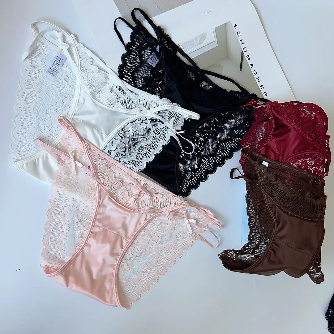 SP & CITY с цветочной вышивкой и перекрестным поясом, сексуальное женское нижнее белье с низкой талией, сетчатые трусики с милым бантом, тонкие хлопковые бесшовные трусы с промежностью
SP & CITY с цветочной вышивкой и перекрестным поясом, сексуальное женское нижнее белье с низкой талией, сетчатые трусики с милым бантом, тонкие хлопковые бесшовные трусы с промежностью