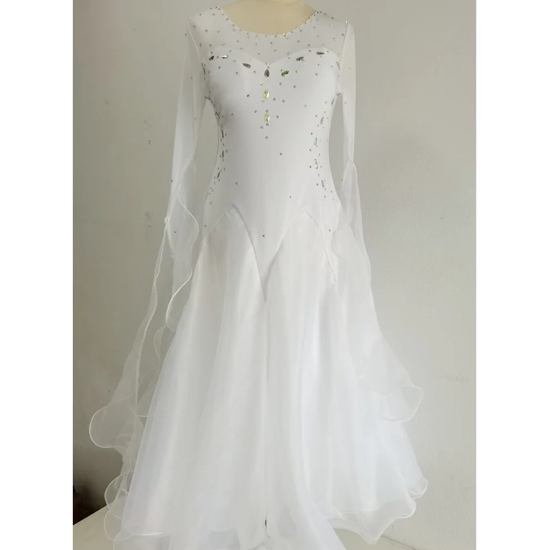 Modern Dance Dress Competition New Clothes Women's Ballroom Dance Dress Waltz Performance Costumes Rumba Dance National Standard
Modern Dance Dress Competition New Clothes Women's Ballroom Dance Dress Waltz Performance Costumes Rumba Dance National Standard