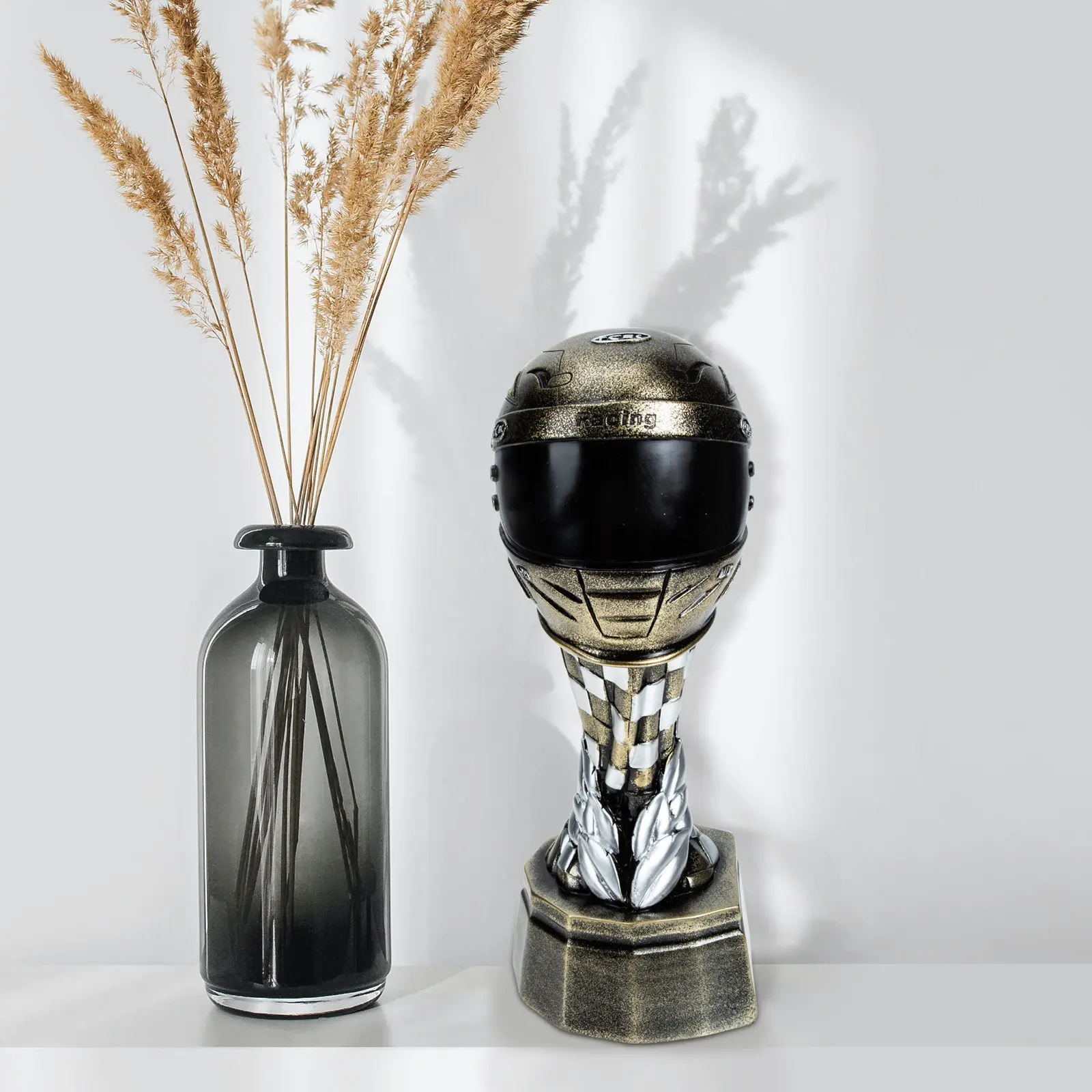 Creative Resin Award Trophy Motorcycle Race Theme Style Trophy for Parties School Ceremonies Office Competitions Event
Creative Resin Award Trophy Motorcycle Race Theme Style Trophy for Parties School Ceremonies Office Competitions Event