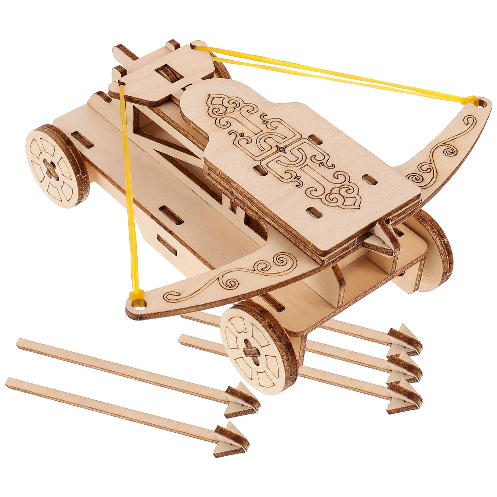 1Set Wooden Catapult Chariot DIY Assembly Educational Plaything Science Project Learning Kit for Students DIY Wooden Scale
1Set Wooden Catapult Chariot DIY Assembly Educational Plaything Science Project Learning Kit for Students DIY Wooden Scale